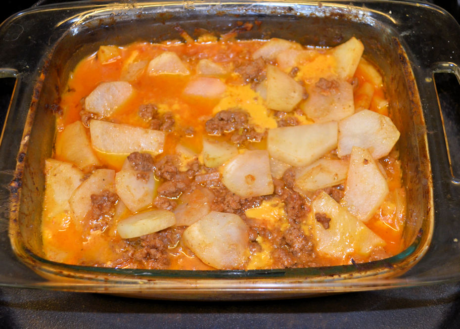 Dinnertime Hamburger Casserole